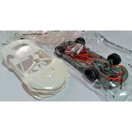 Honda NSX GT3 White Racing Kit AW In Flex 2.0 Chasis