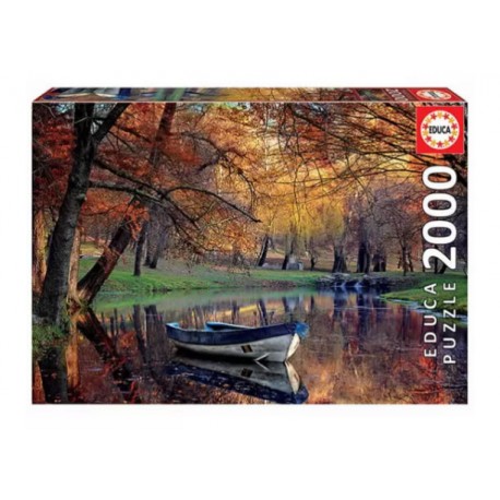 Castillo de Osaka, Japon puzzle 2000 piezas Educa