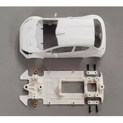 Chasis 208 WRC / WRX lineal compatible Scaleauto
