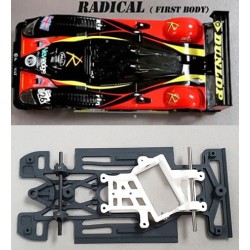Chasis Radical LMP RR compatible Scaleauto