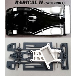 Chasis Radical II LMP RR Kit Race compatible Scaleauto