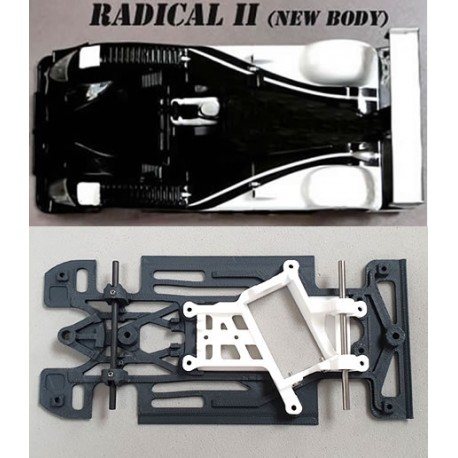 Chasis Radical LMP RR Kit Race compatible Scaleauto