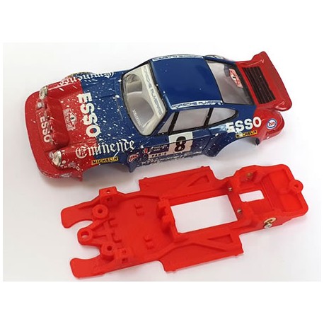 Chasis 911 Carrera Block lineal Evo compatible SCX