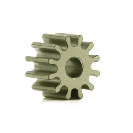 Piñón 13d. latón 6,50mm para eje 2mm