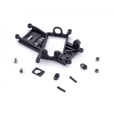 Soporte motor EVO6 0.5mm Offset- fibra de carbono para motores Standard y Flat